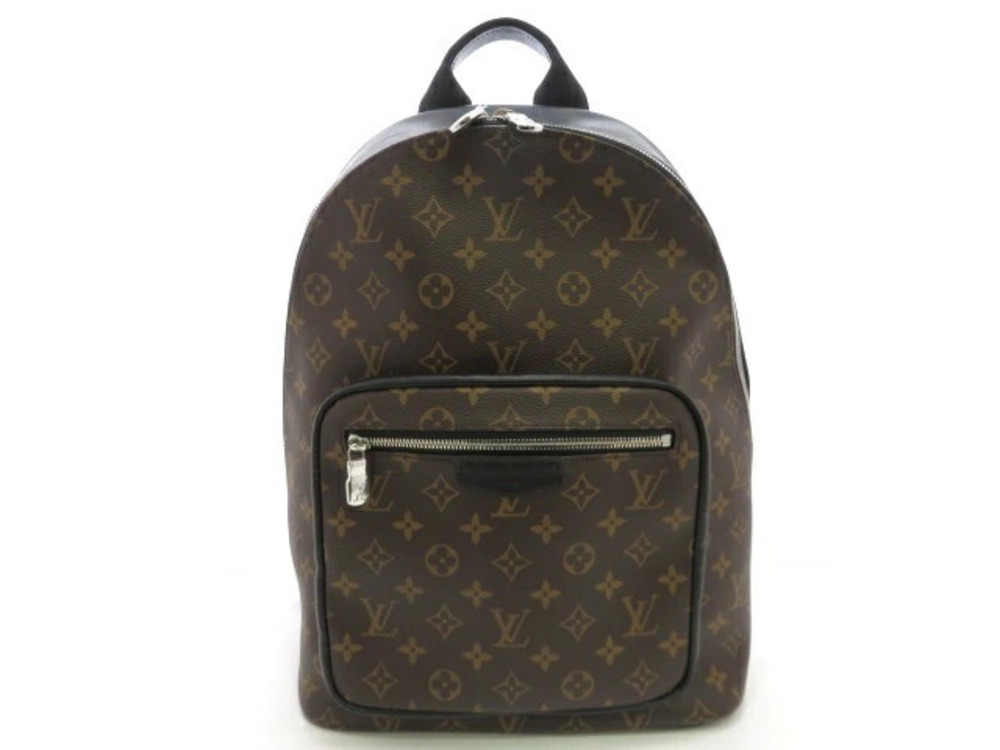 LOUIS VUITTON Josh NV Backpack Daypack Monogram Macassar Brown